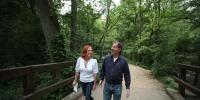 Rep. Jamie Raskin takes Jen Psaki on a hike, talks about battling grief and fighting for democracy