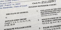 Why did Georgia indictment happen in Fulton County?