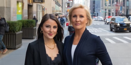 Mika Brzezinski and Daniela Pierre-Bravo, co-authors of \"Earn It!: Know Your Value and Grow Your Career, in Your 20s and Beyond.\"