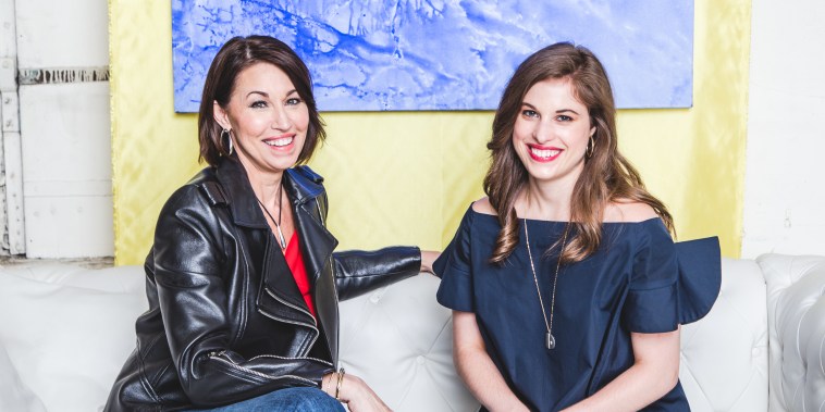 Alison Bruhn, left, and Delia Folk, right, are founders of "The Style That Binds Us."