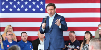 Florida Gov. Ron DeSantis during a town hall event in Hollis, N.H., Tuesday, June 27, 2023.